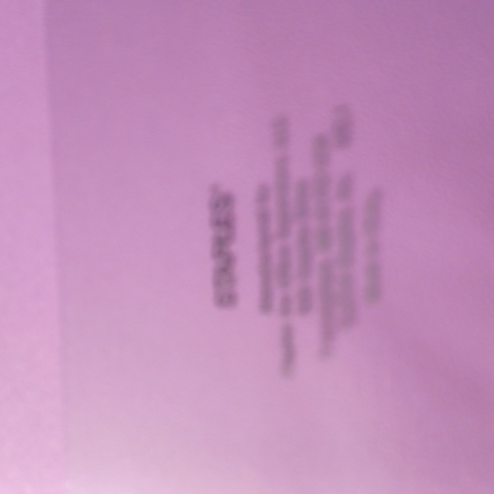 LAVENDER binder folder and paper - Picture 2 of 4